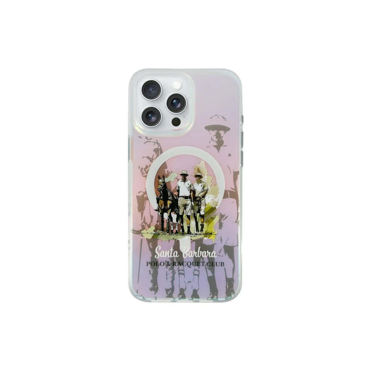 Santa Barbara Polo Racquet Club Apple iPhone 16 Pro Carter Magsafe Kapak - Standing