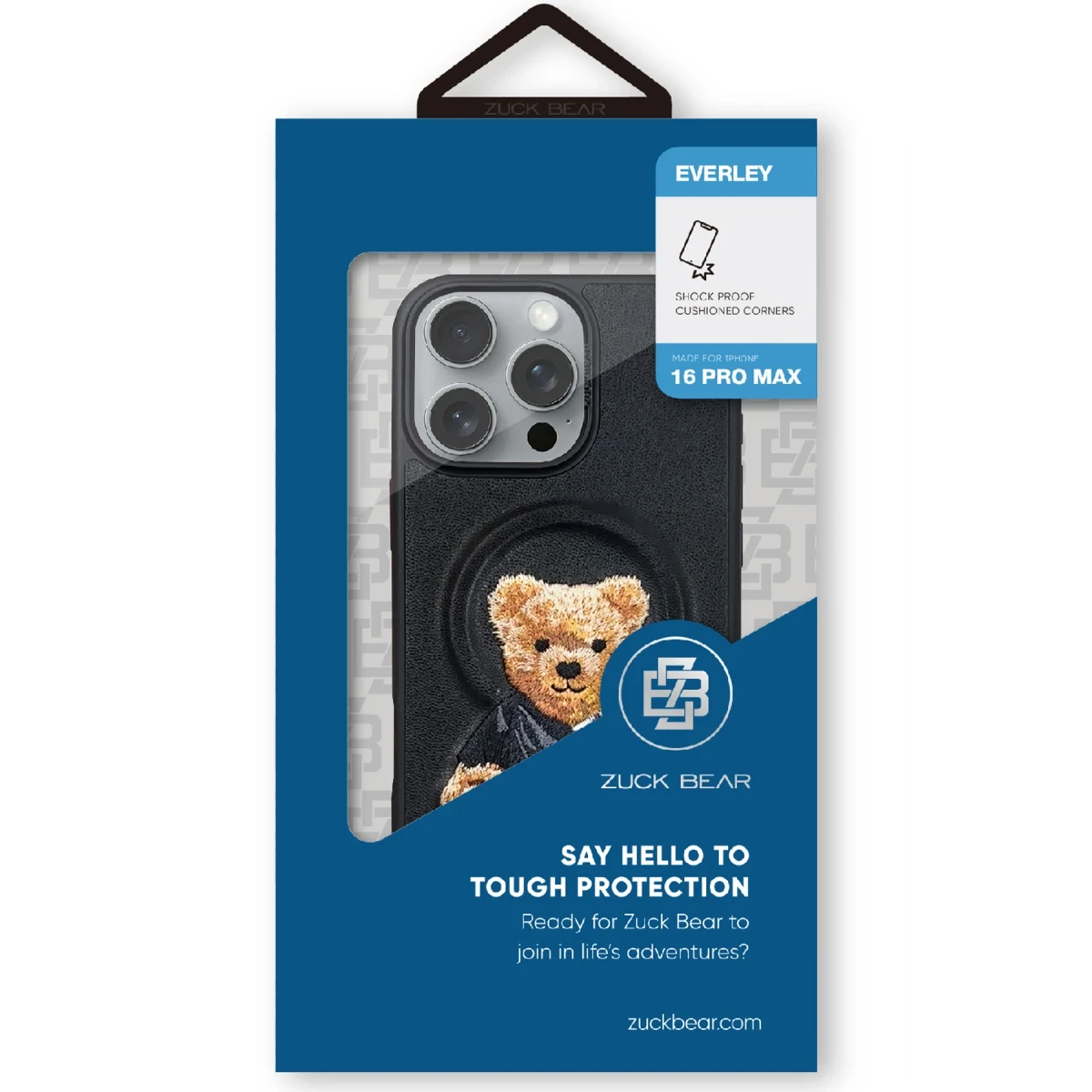 ZuckBear Apple iPhone 16 Pro Everley Magsafe Kapak - Gold