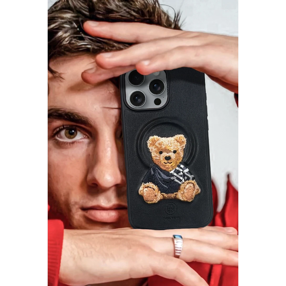 ZuckBear Apple iPhone 16 Pro Everley Magsafe Kapak - Gold