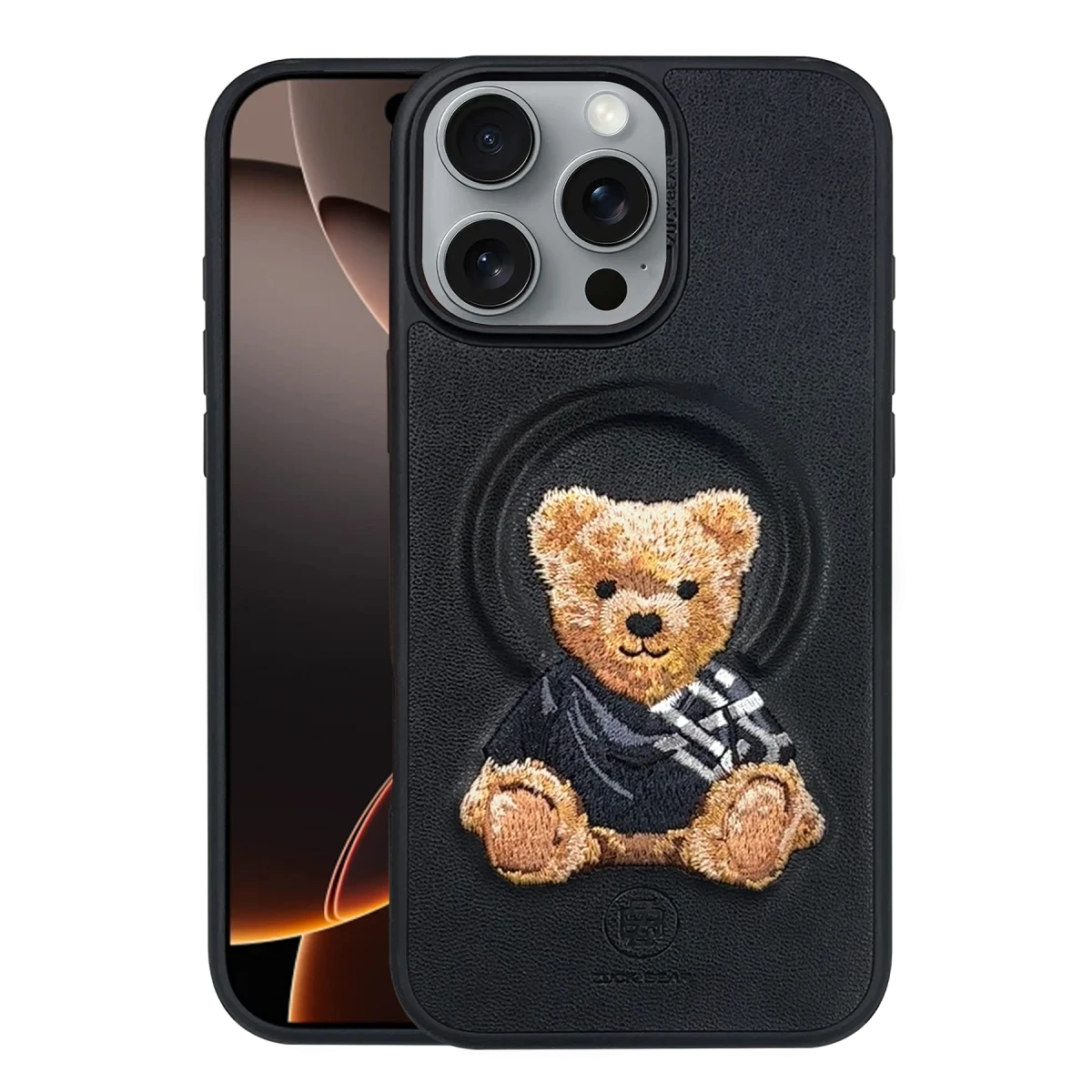 ZuckBear Apple iPhone 16 Pro Everley Magsafe Kapak - Siyah