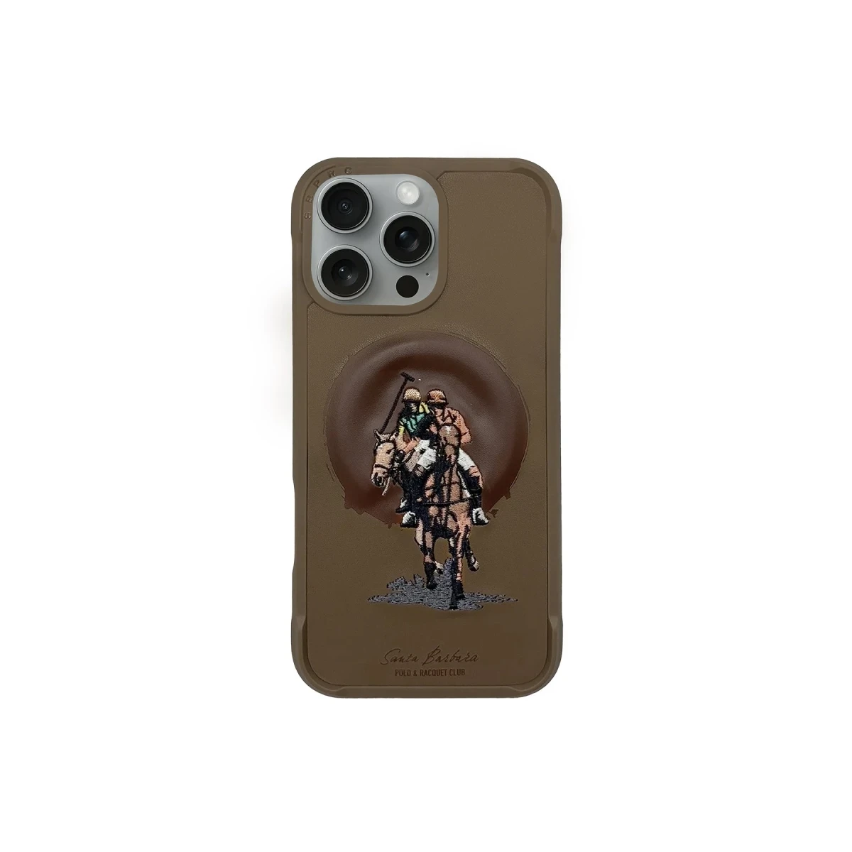 Santa Barbara Polo Racquet Club Apple iPhone 16 Pro Max Aubrey Magsafe Kapak - Gold