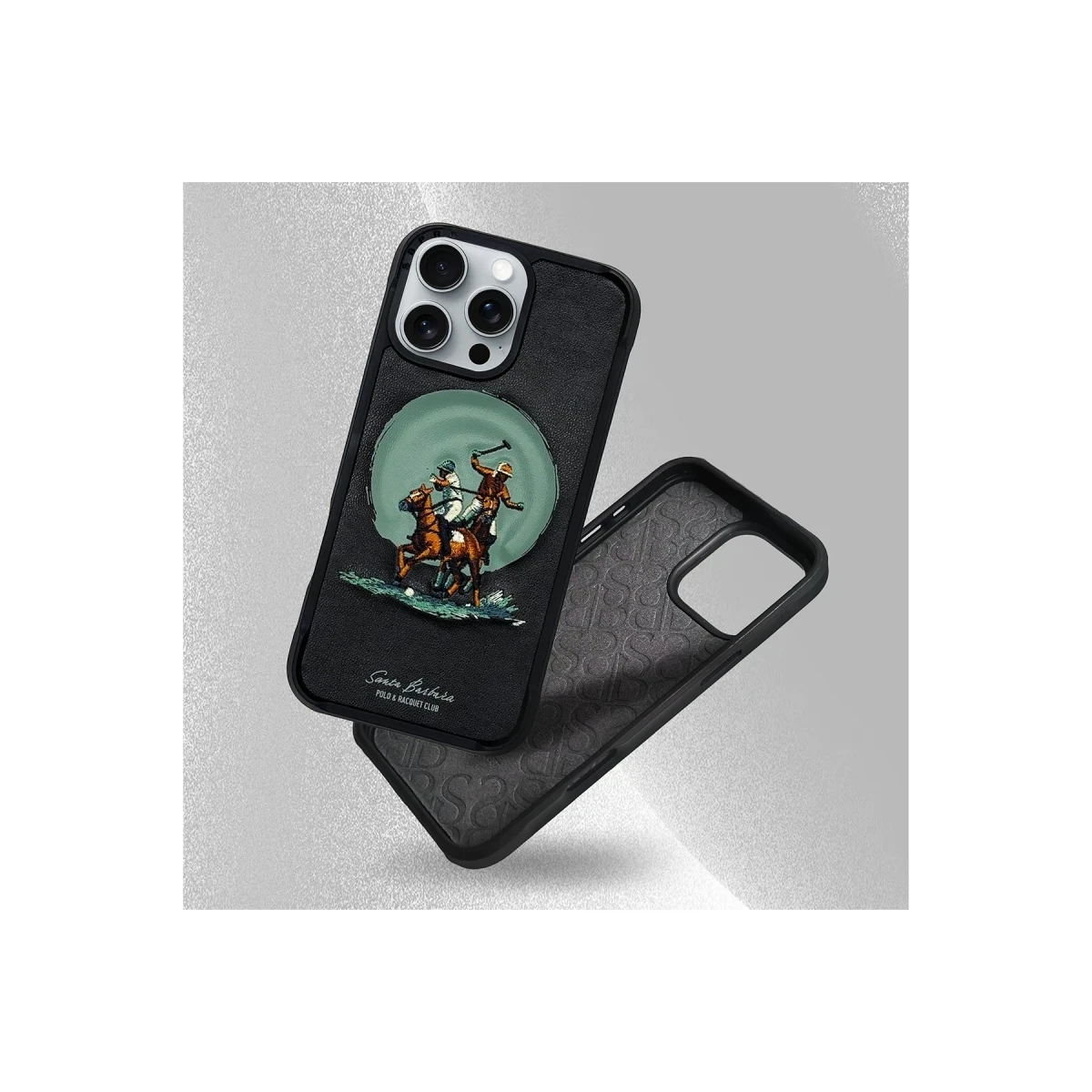 Santa Barbara Polo Racquet Club Apple iPhone 16 Pro Max Aubrey Magsafe Kapak - Titan Gri