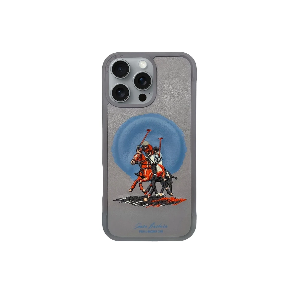Santa Barbara Polo Racquet Club Apple iPhone 16 Pro Max Aubrey Magsafe Kapak - Titan Gri