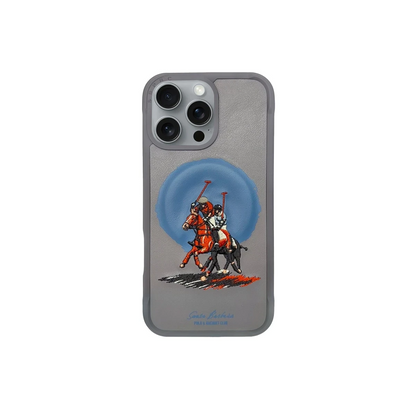 Santa Barbara Polo Racquet Club Apple iPhone 16 Pro Max Aubrey Magsafe Kapak - Titan Gri