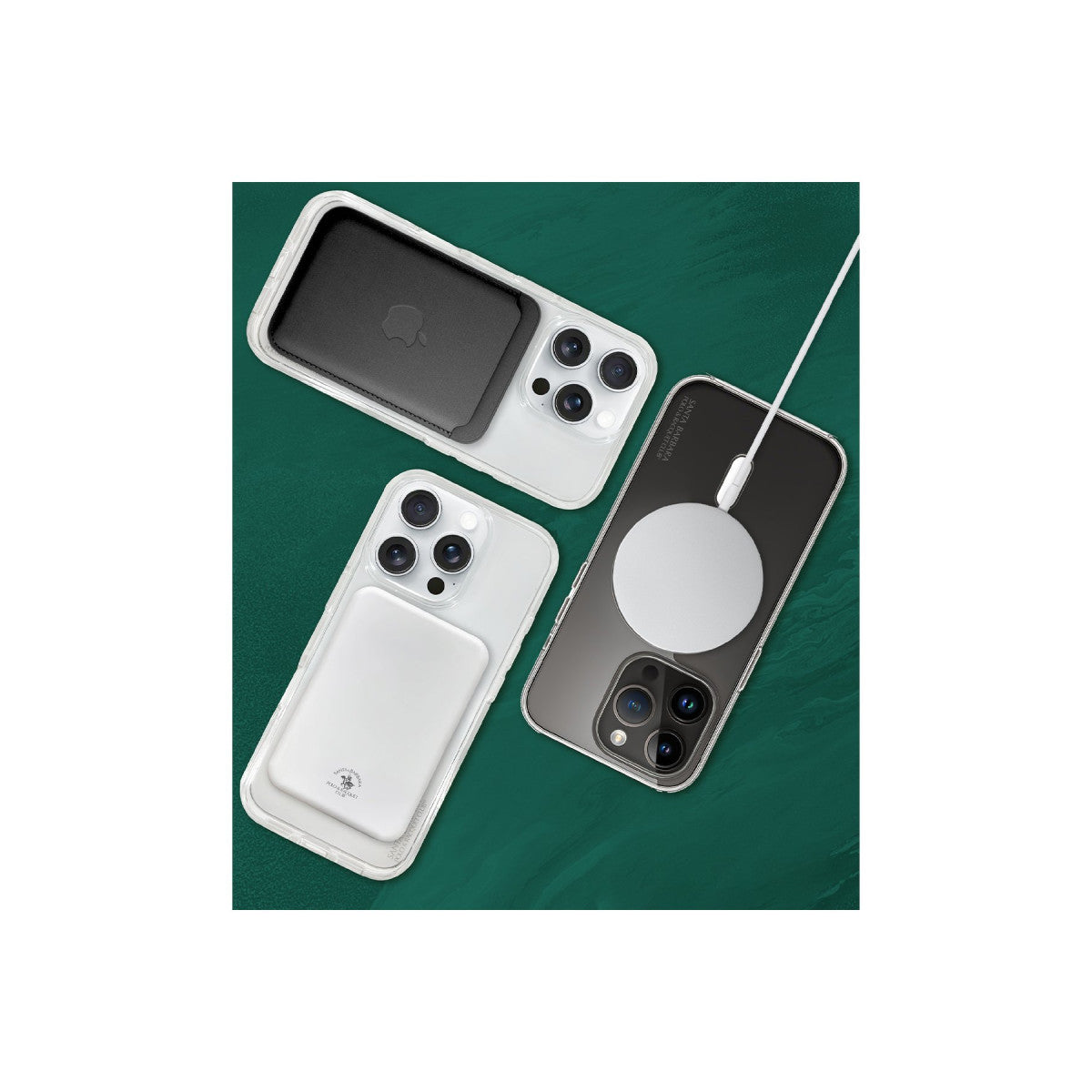 Santa Barbara Polo Racquet Club Apple iPhone 16 Pro Max Elroy Magsafe Kapak