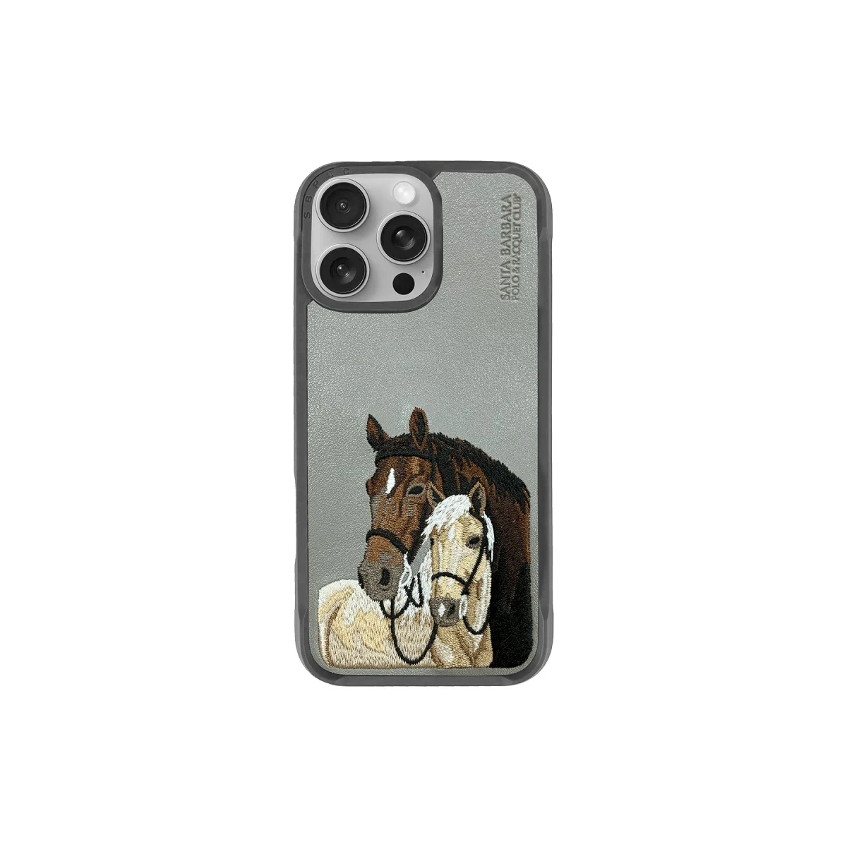 Santa Barbara Polo Racquet Club Apple iPhone 16 Pro Max Isidore Kapak - Titan Gri