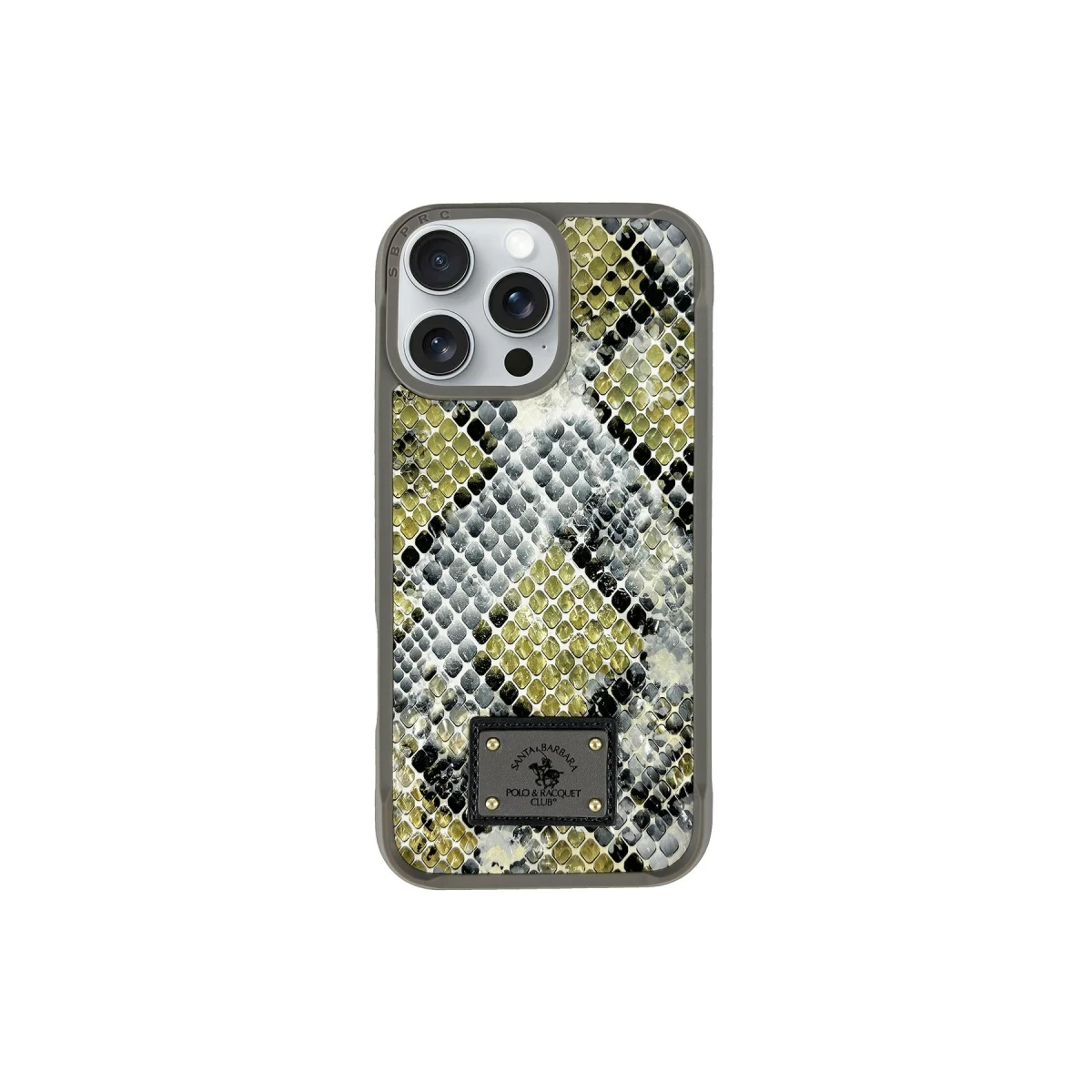 Santa Barbara Polo Racquet Club Apple iPhone 16 Pro Max Sagar Magsafe Kapak - Titan Gri