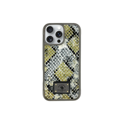 Santa Barbara Polo Racquet Club Apple iPhone 16 Pro Max Sagar Magsafe Kapak - Titan Gri
