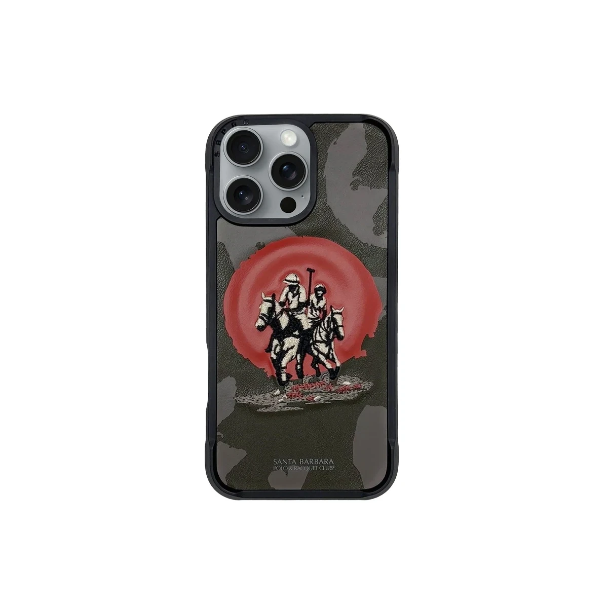 Santa Barbara Polo Racquet Club Apple iPhone 16 Pro Max Virgil Magsafe Kapak - Siyah