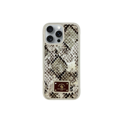 Santa Barbara Polo Racquet Club Apple iPhone 16 Pro Sagar Magsafe Kapak - Bej
