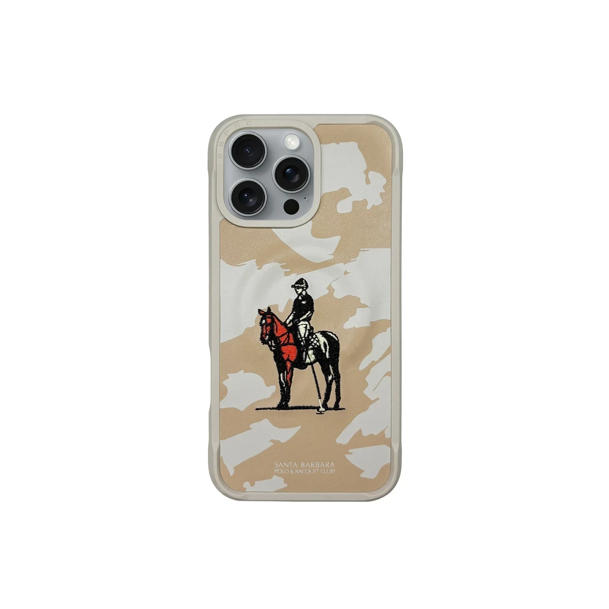 Santa Barbara Polo Racquet Club Apple iPhone 16 Pro Virgil Magsafe Kapak - Bej
