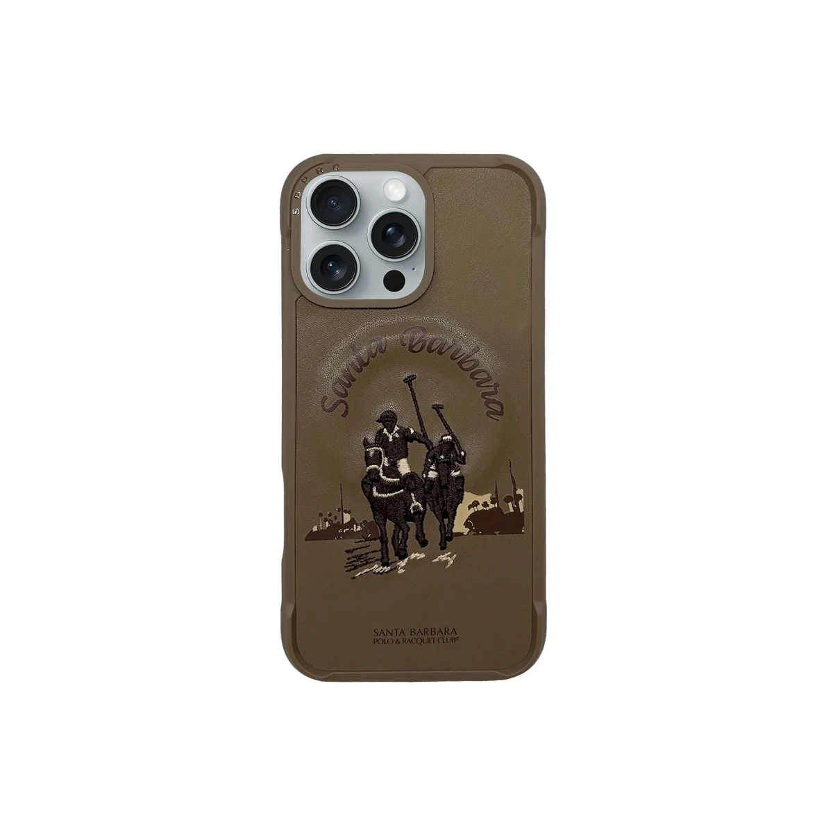 Santa Barbara Polo Racquet Club Apple iPhone 16 Pro Virgil Magsafe Kapak - Gold