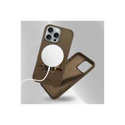 Santa Barbara Polo Racquet Club Apple iPhone 16 Pro Virgil Magsafe Kapak - Gold