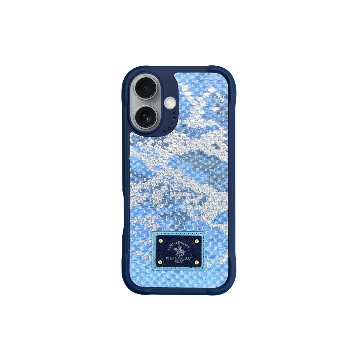 Santa Barbara Polo Racquet Club Apple iPhone 16 Sagar Magsafe Kapak - Lacivert