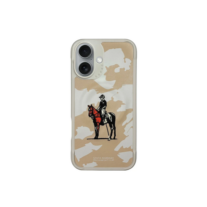 Santa Barbara Polo Racquet Club Apple iPhone 16 Virgil Magsafe Kapak - Bej