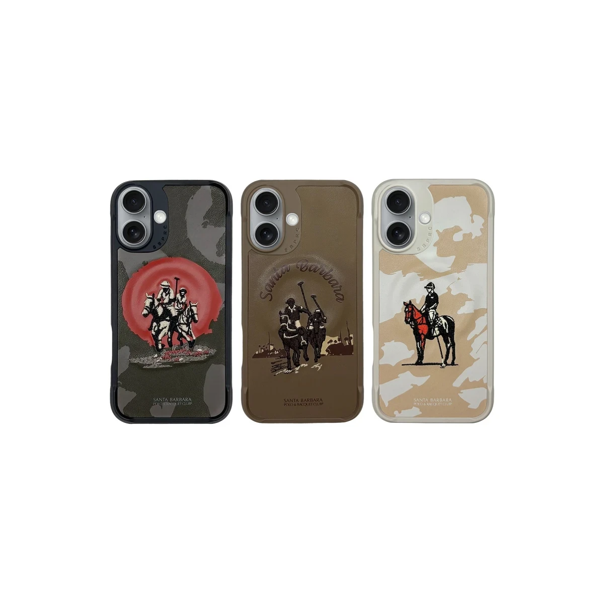 Santa Barbara Polo Racquet Club Apple iPhone 16 Virgil Magsafe Kapak - Siyah