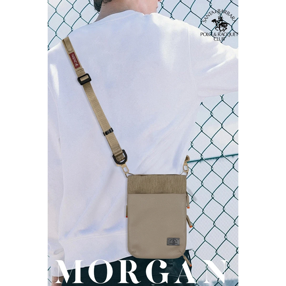 Santa Barbara Polo Racquet Club Morgan Çapraz Askılı Çanta-Siyah
