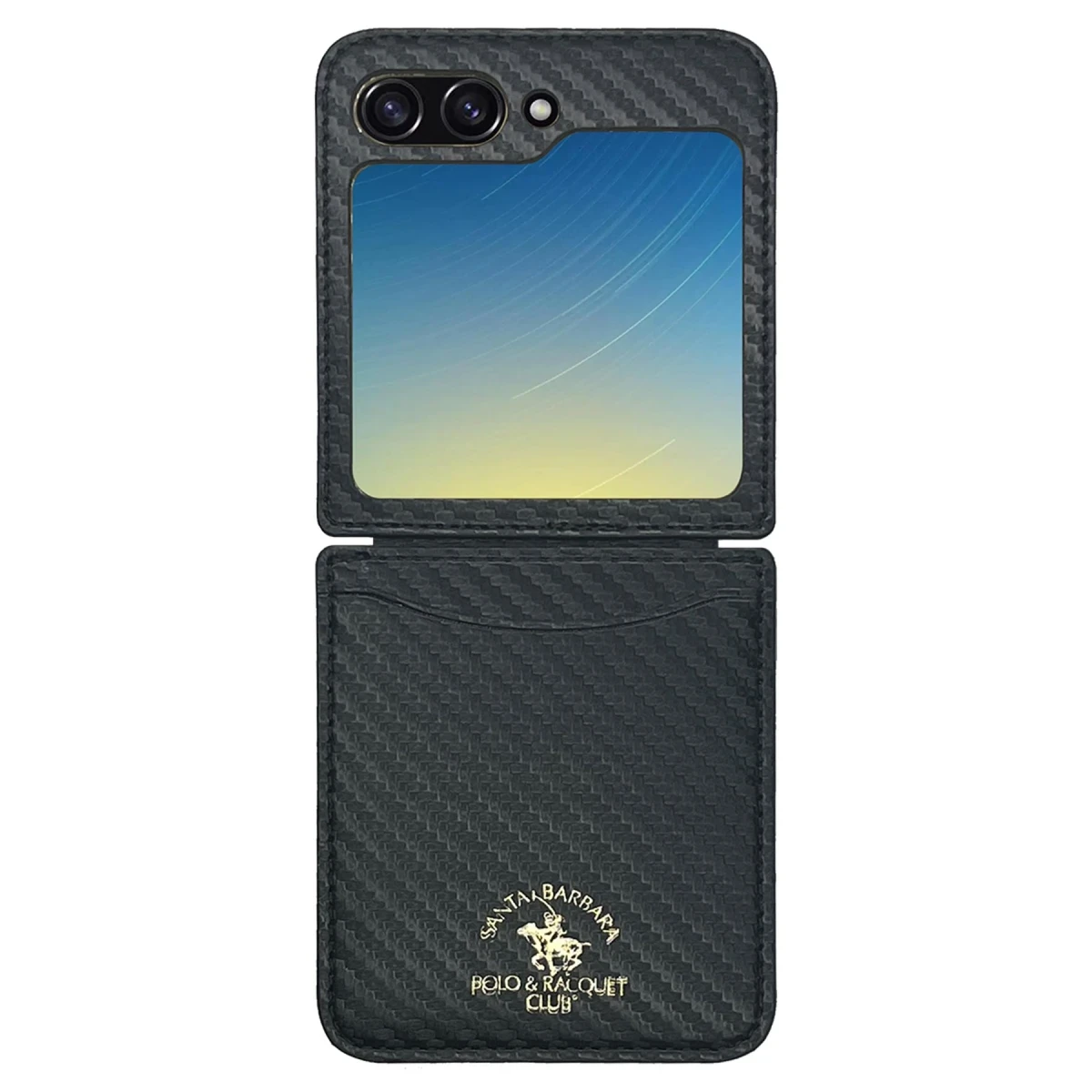 Santa Barbara Polo Racquet Club Samsung Galaxy Z Flip 5 Kent Kapak - Siyah