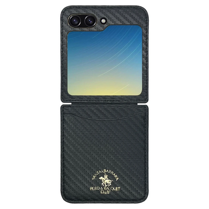 Santa Barbara Polo Racquet Club Samsung Galaxy Z Flip 5 Kent Kapak - Siyah