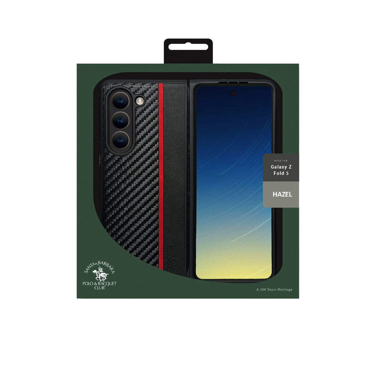 Santa Barbara Polo Racquet Club Samsung Galaxy Z Fold 5 Hazel Karbon Kapak