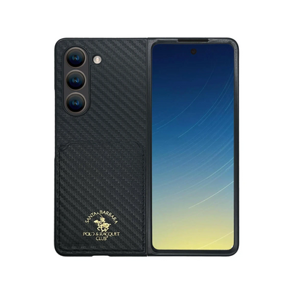 Santa Barbara Polo Racquet Club Samsung Galaxy Z Fold 5 Kent Kapak - Siyah
