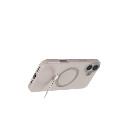 Torras Apple iPhone 16 O Stand Spin Fusion Serisi PC Magsafe Kılıf