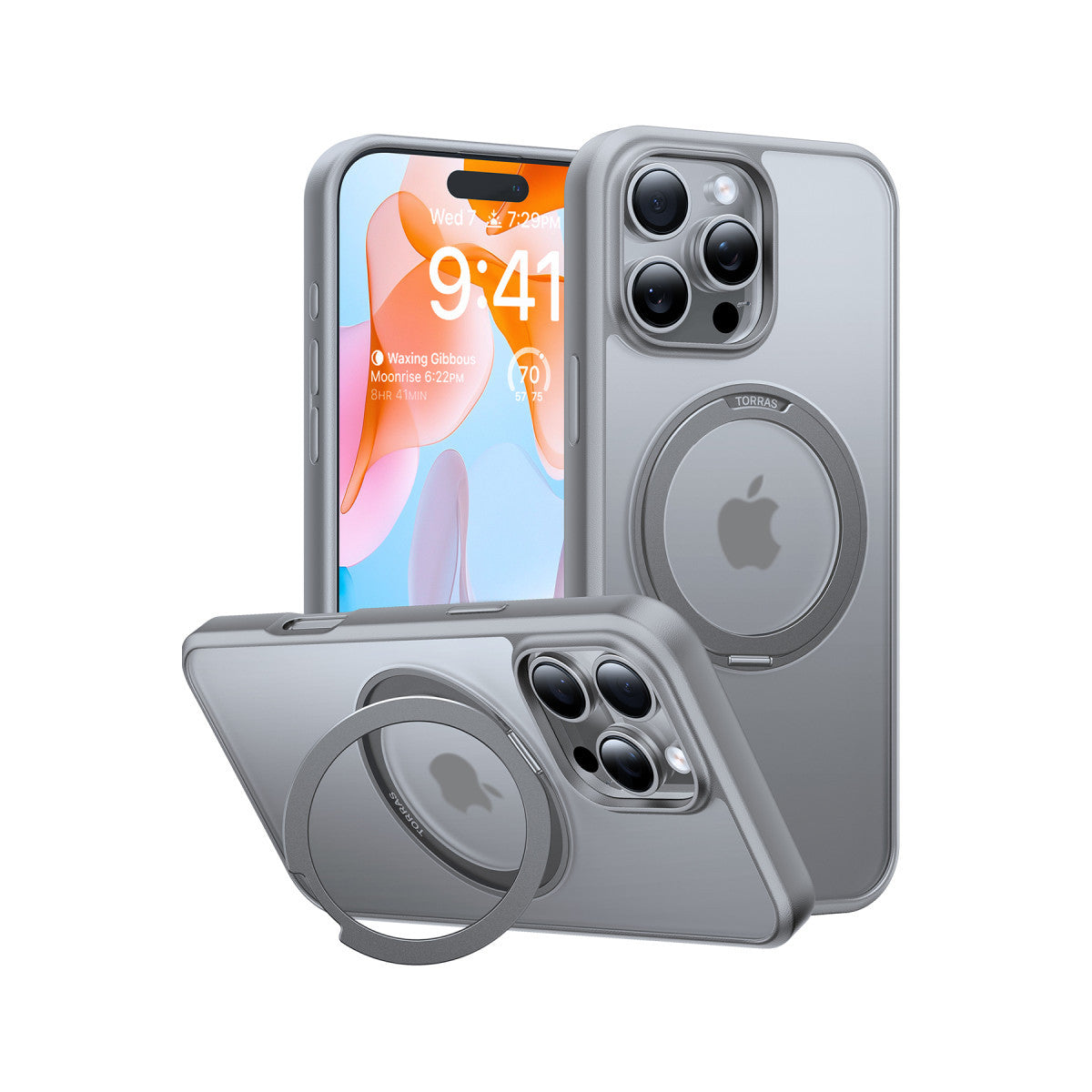 Torras Apple iPhone 16 Pro Max O Stand Pro Serisi Magsafe Kılıf