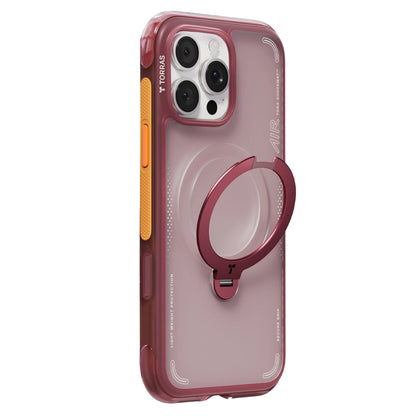 Torras Apple iPhone 16 Pro Max O Stand Spin Air Serisi Magsafe Kılıf