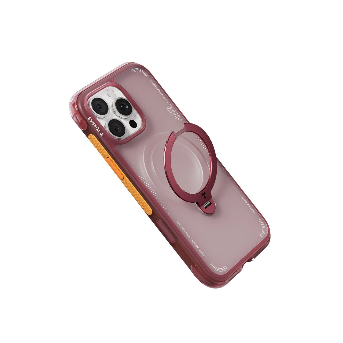 Torras Apple iPhone 16 Pro Max O Stand Spin Air Serisi Magsafe Kılıf