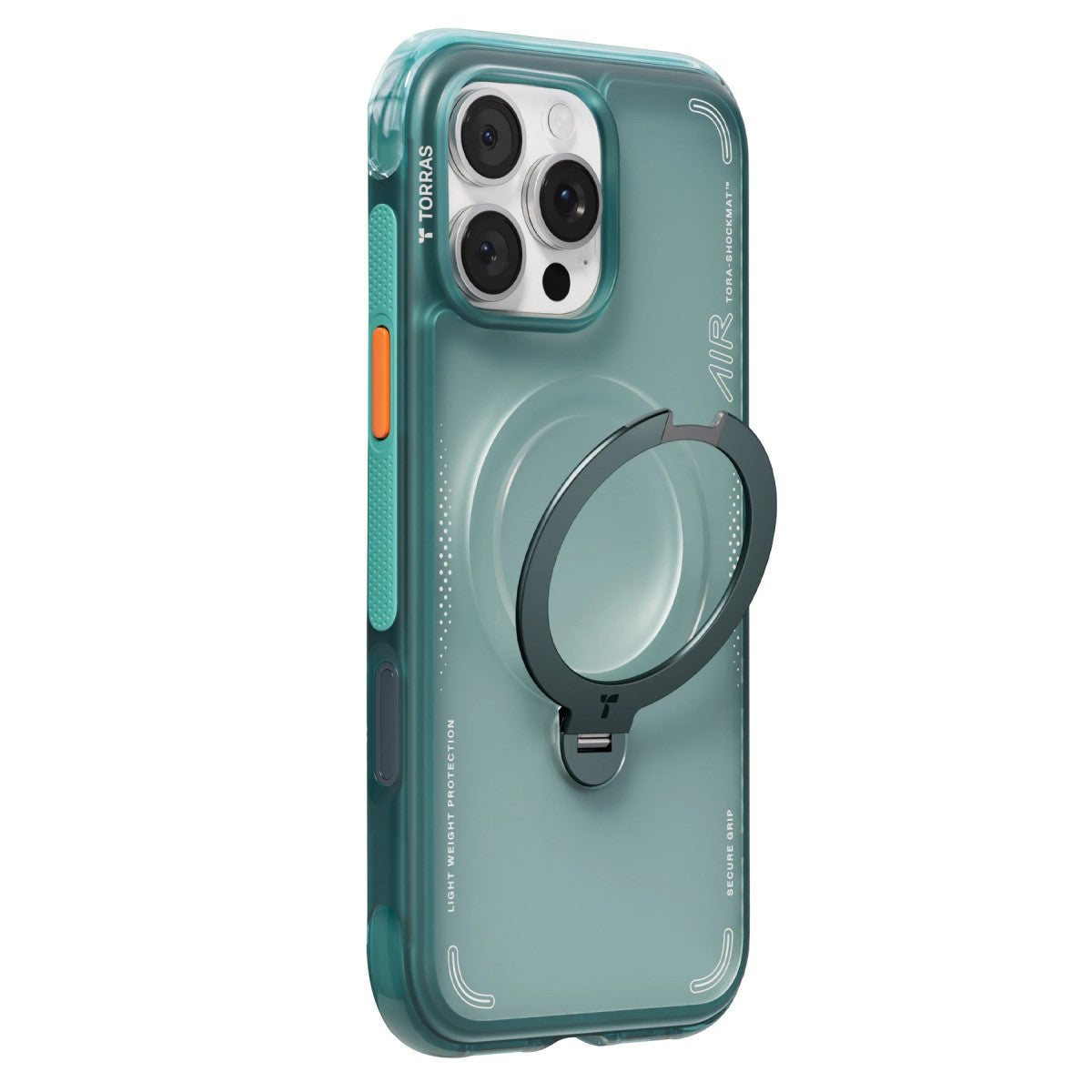 Torras Apple iPhone 16 Pro Max O Stand Spin Air Serisi Magsafe Kılıf