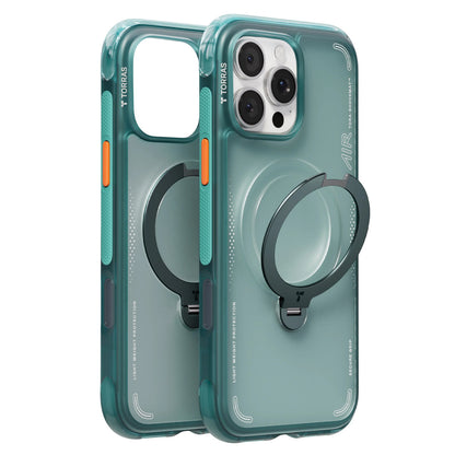 Torras Apple iPhone 16 Pro Max O Stand Spin Air Serisi Magsafe Kılıf