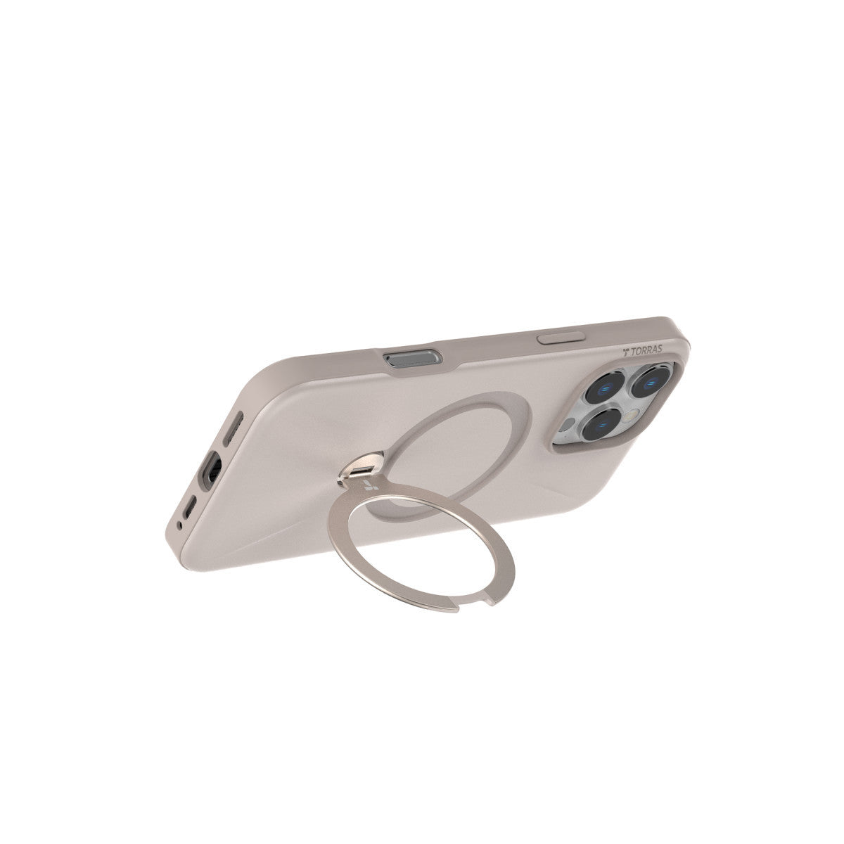 Torras Apple iPhone 16 Pro Max O Stand Spin Fusion Serisi PC Magsafe Kılıf