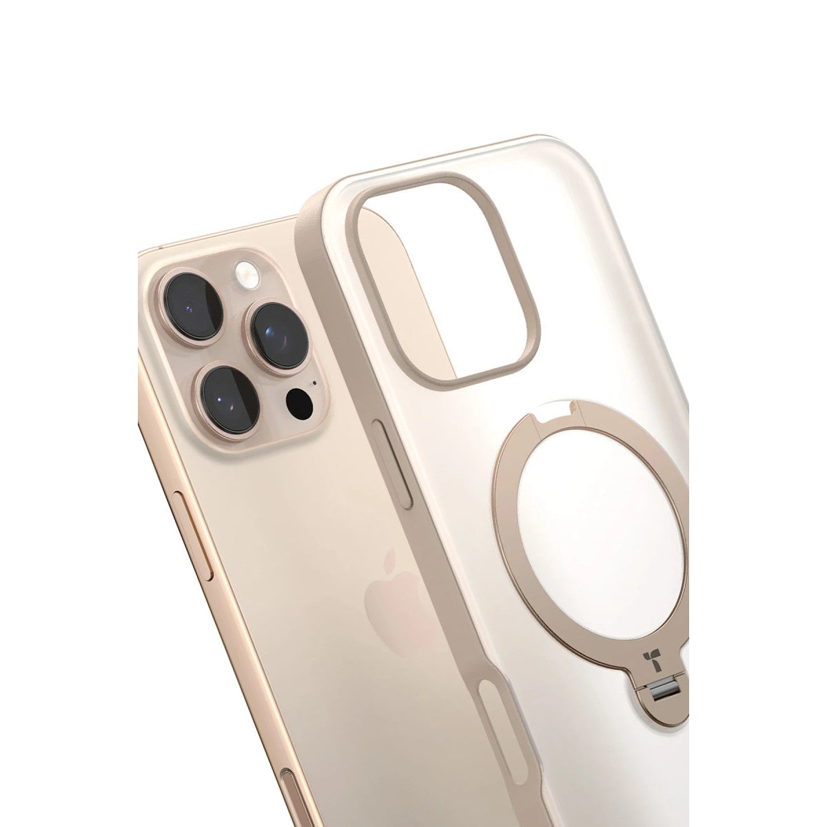 Torras Apple iPhone 16 Pro Max O Stand Spin Serisi Magsafe Kılıf