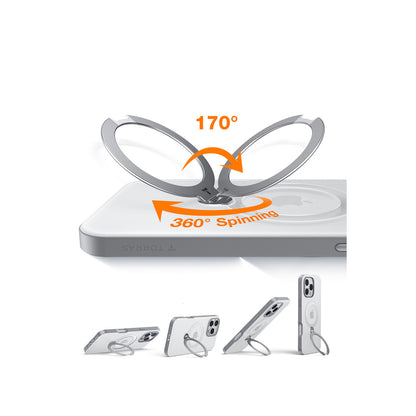 Torras Apple iPhone 16 Pro Max O Stand Spin Serisi Magsafe Kılıf