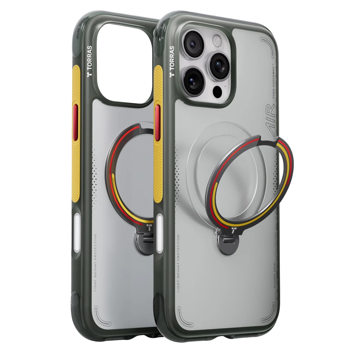 Torras Apple iPhone 16 Pro Max OStand Q3 Air World Cup Serisi Magsafe Kılıf