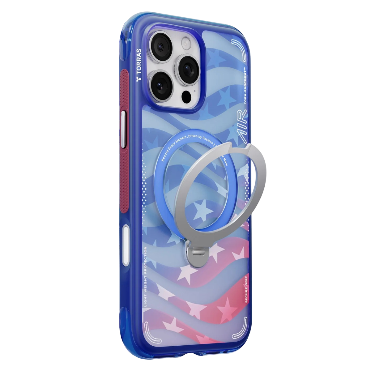 Torras Apple iPhone 16 Pro Max OStand Q3 Air World Cup Serisi Magsafe Kılıf