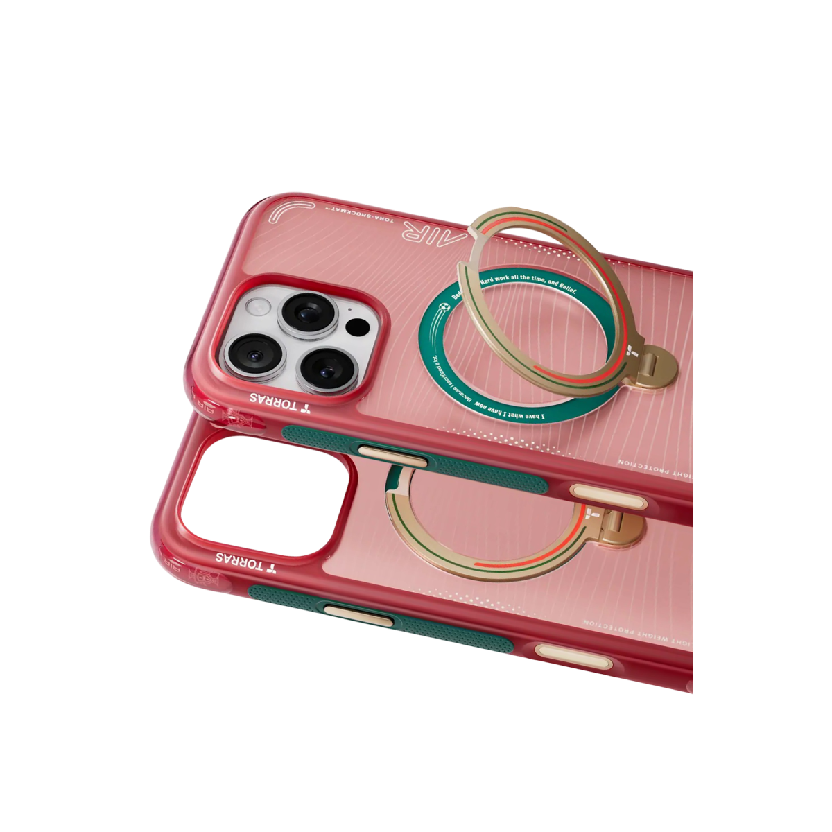 Torras Apple iPhone 16 Pro Max OStand Q3 Air World Cup Serisi Magsafe Kılıf