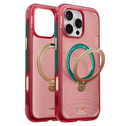 Torras Apple iPhone 16 Pro Max OStand Q3 Air World Cup Serisi Magsafe Kılıf