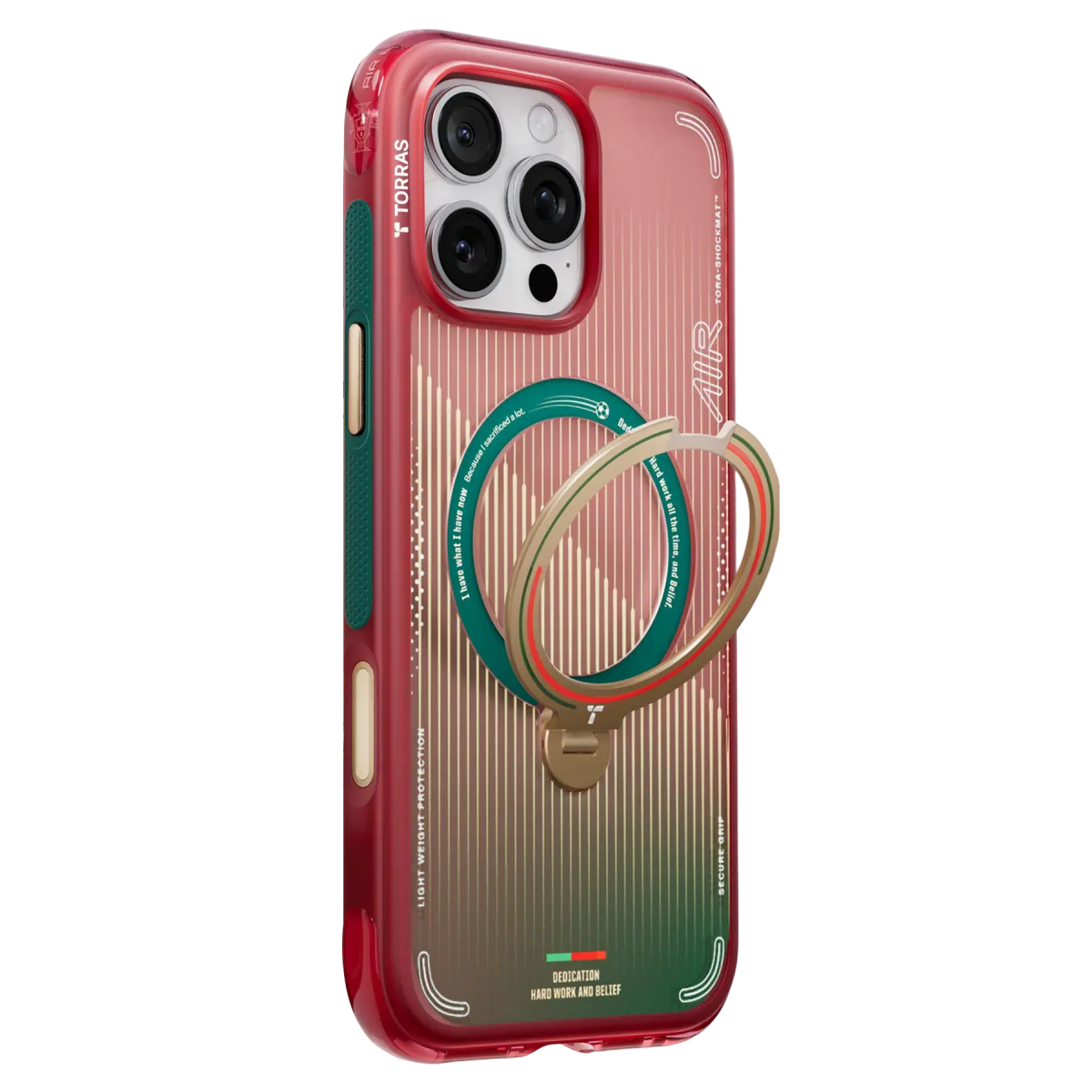 Torras Apple iPhone 16 Pro Max OStand Q3 Air World Cup Serisi Magsafe Kılıf