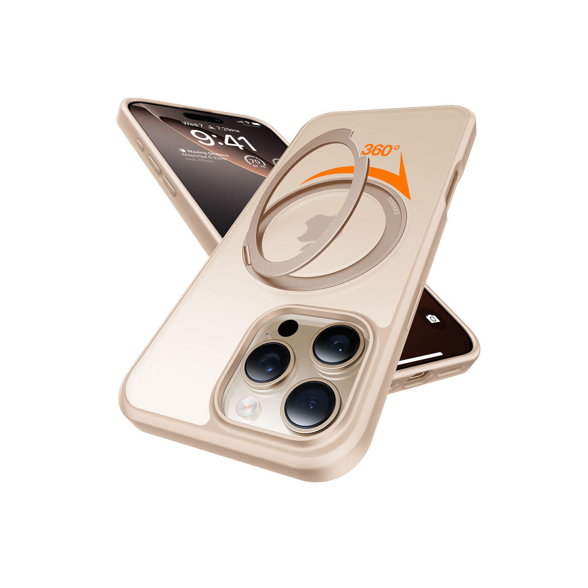 Torras Apple iPhone 16 Pro O Stand Pro Serisi Magsafe Kılıf