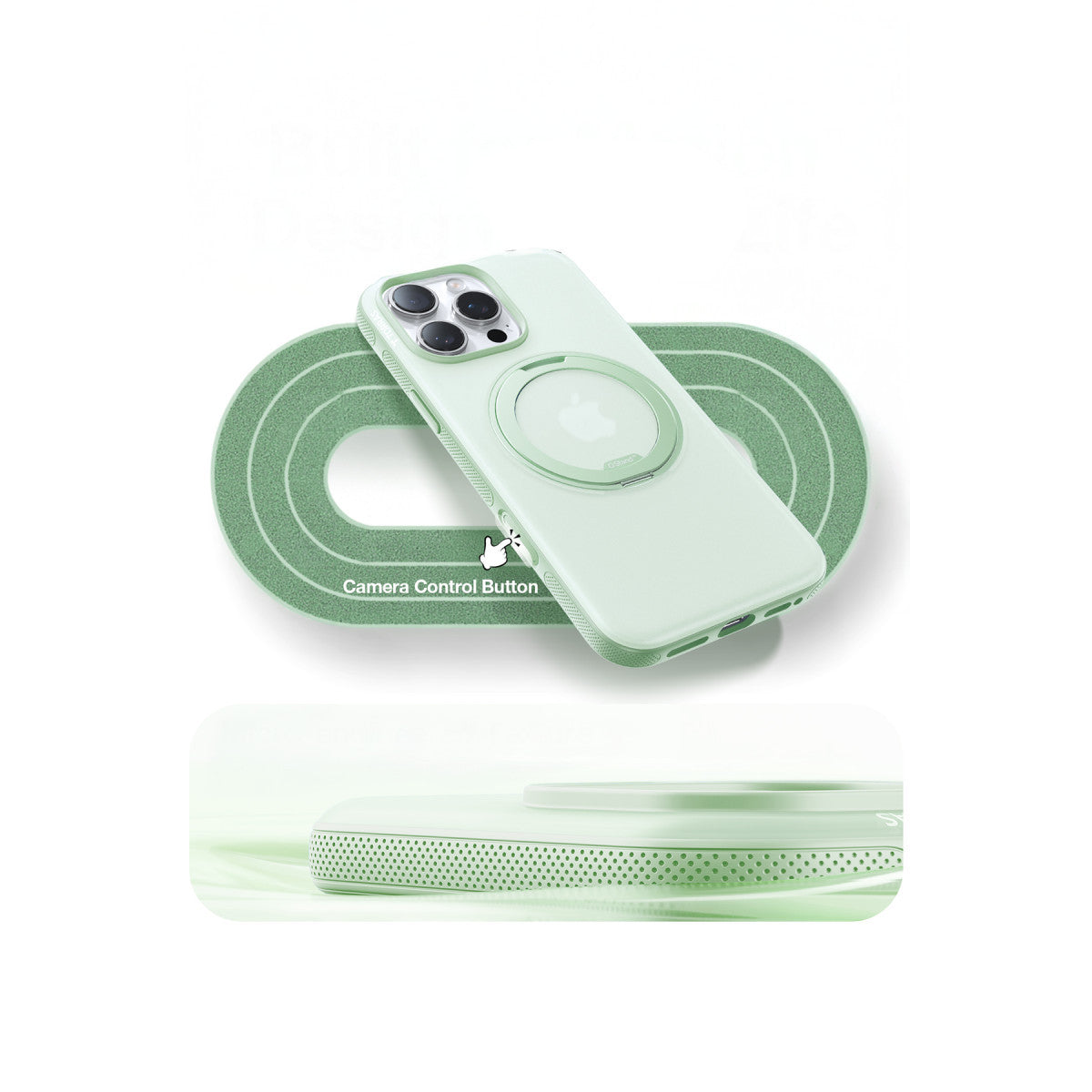 Torras Apple iPhone 16 Pro O Stand R Fitness Serisi Magsafe Kılıf