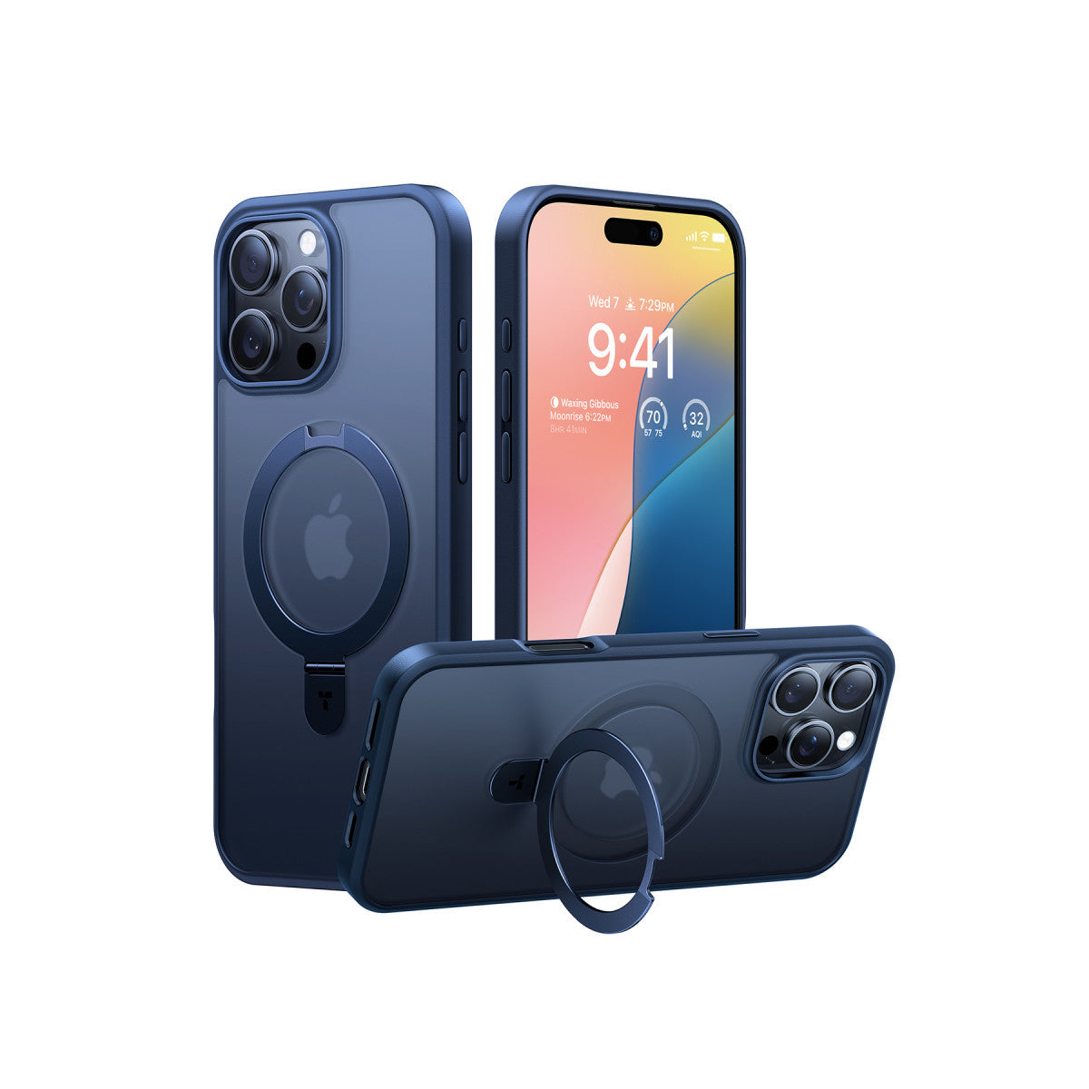 Torras Apple iPhone 16 Pro O Stand Serisi Magsafe Kılıf