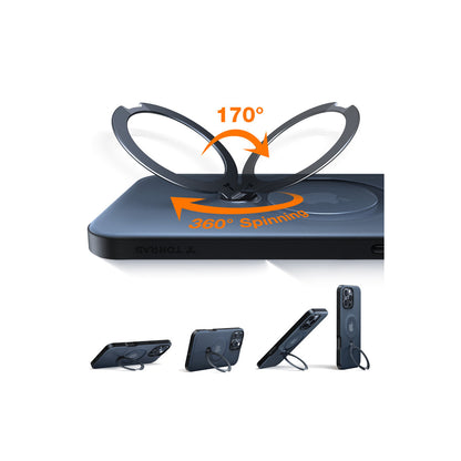 Torras Apple iPhone 16 Pro O Stand Spin Serisi Magsafe Kılıf
