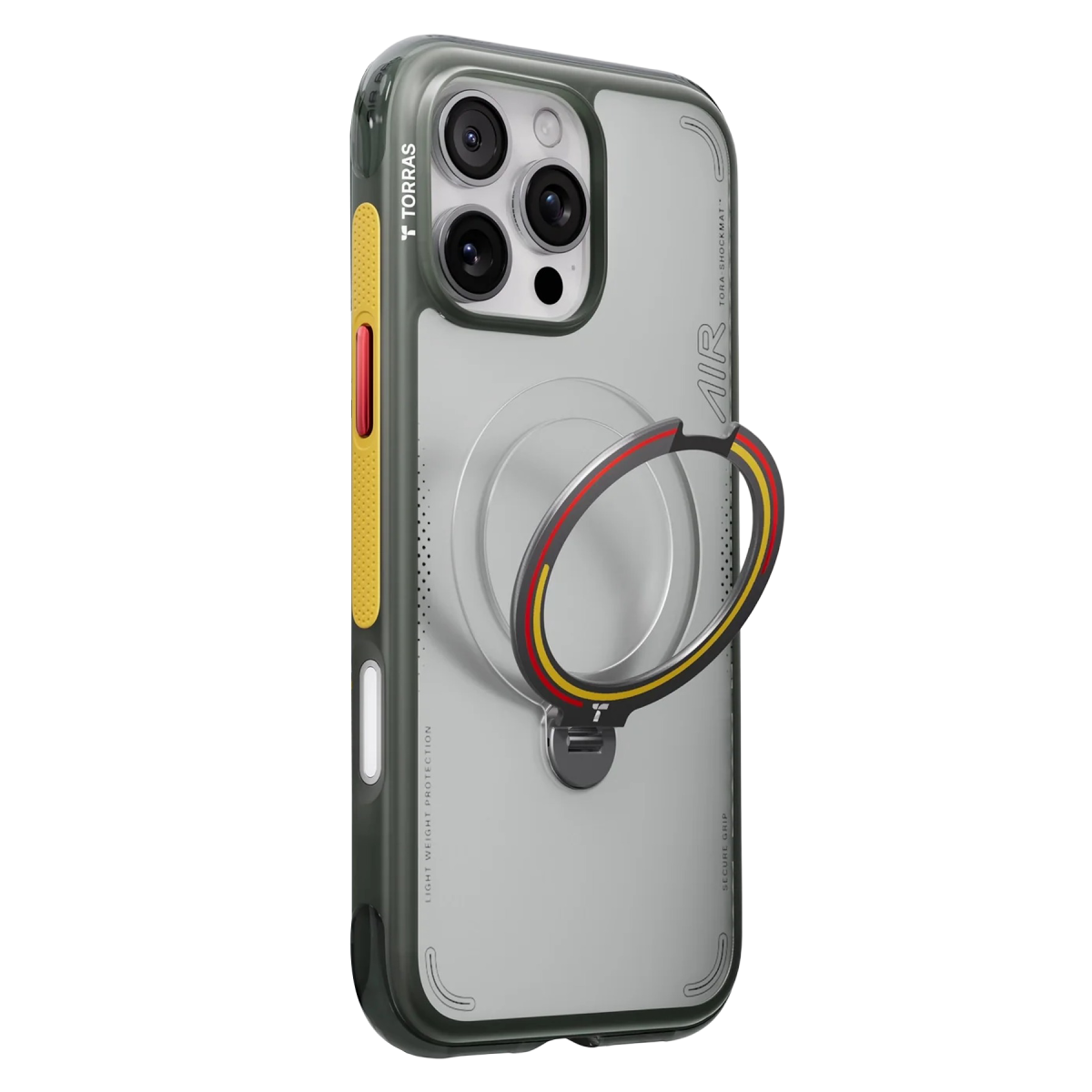 Torras Apple iPhone 16 Pro OStand Q3 Air World Cup Serisi Magsafe Kılıf