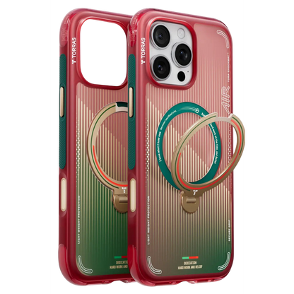 Torras Apple iPhone 16 Pro OStand Q3 Air World Cup Serisi Magsafe Kılıf