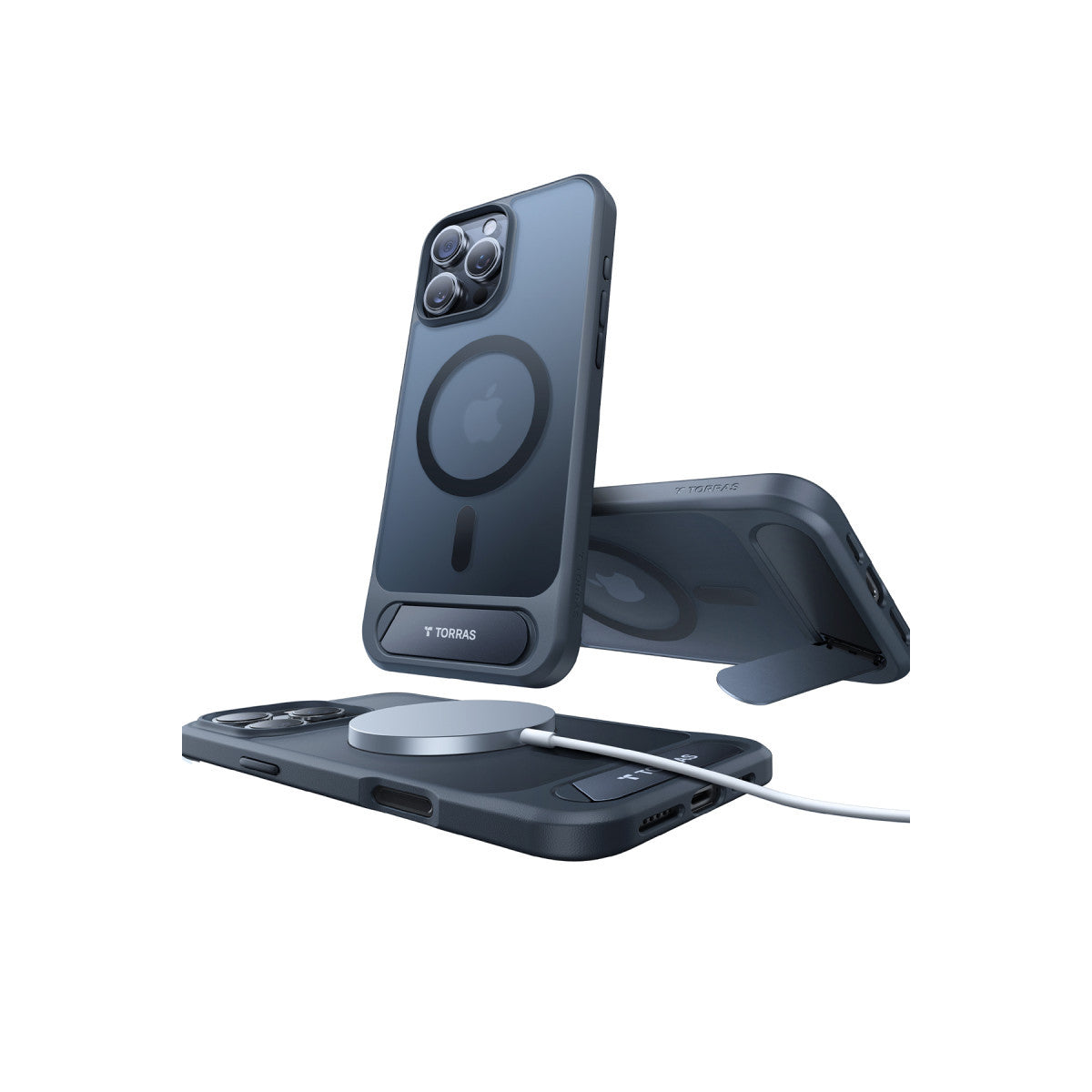 Torras Apple iPhone 16 Pro P Stand Serisi Magsafe Kılıf