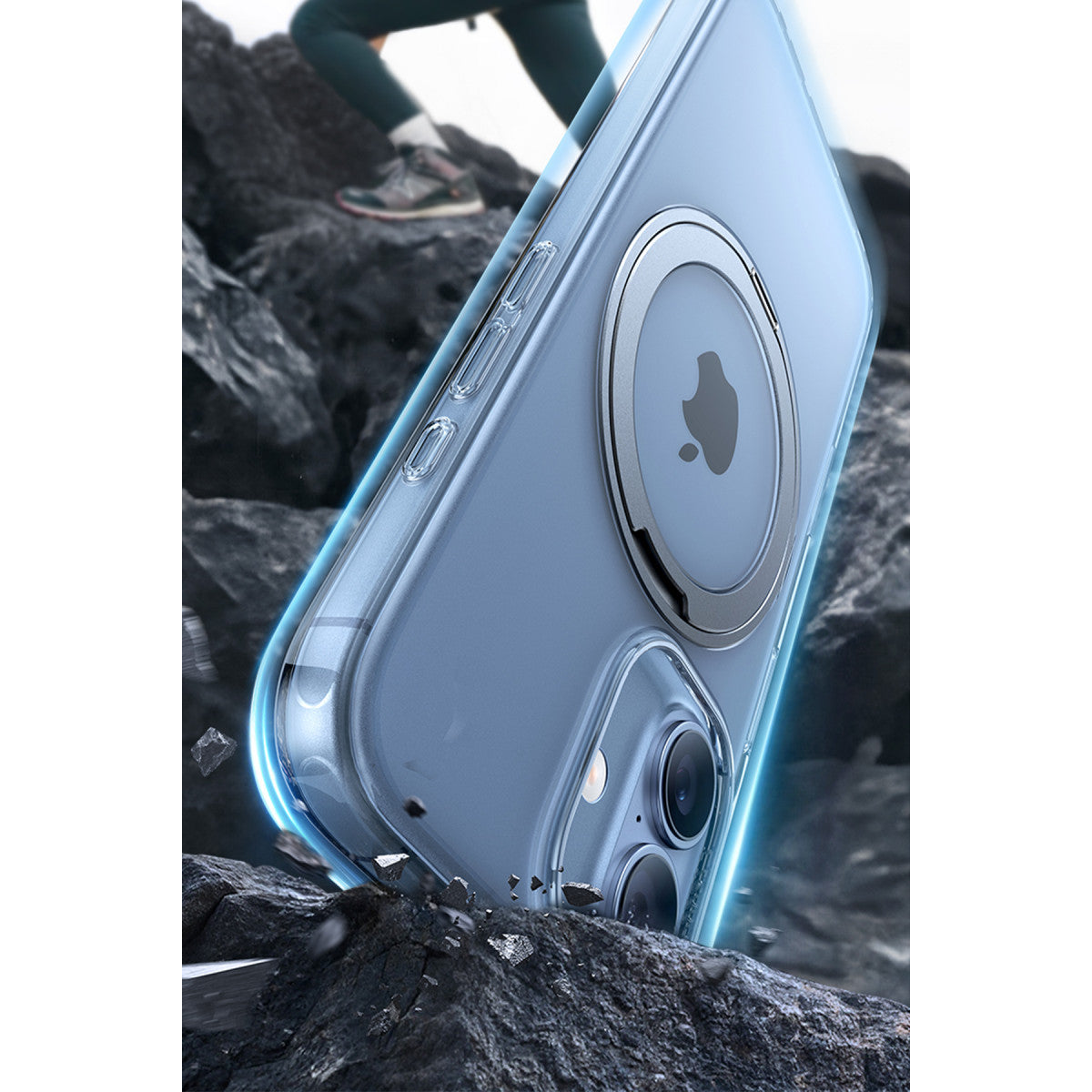 Torras Apple iPhone 17 O Stand Pro Serisi Magsafe Kılıf