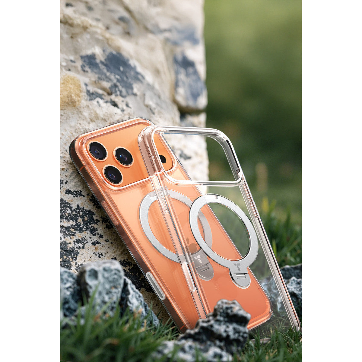 Torras Apple iPhone 17 O Stand Spin Serisi Magsafe Kılıf