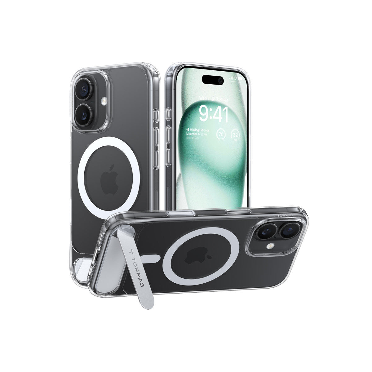 Torras Apple iPhone 17 P Stand Serisi Magsafe Kılıf