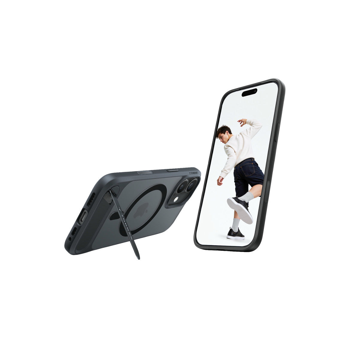Torras Apple iPhone 17 P Stand Serisi Magsafe Kılıf